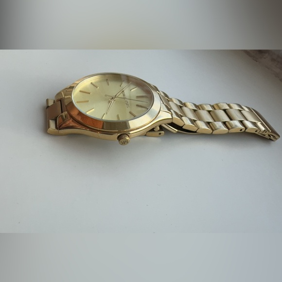 Slim Runway Gold-Tone Stainless Steel Watch - Picture 7 of 14